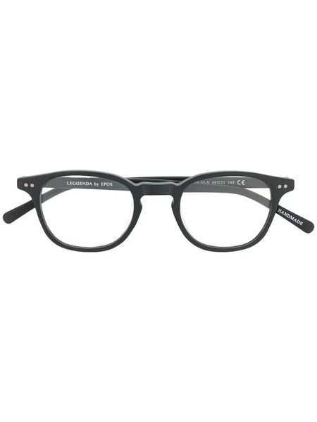  Epos Round Framed Glasses - Black 