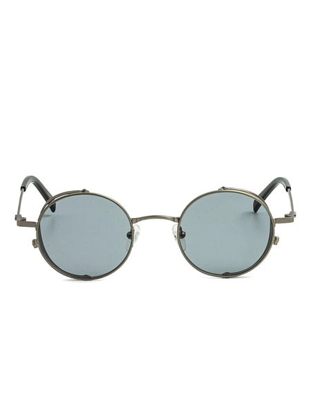  Epos Talib Round-frame Metal Sunglasses - Silver 