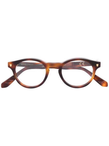  Epos Talo Round-frame Glasses - Brown 