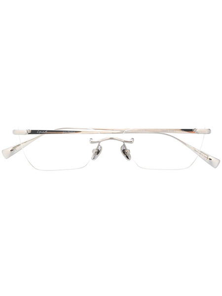  Eque.m Gleam Eyes I Cat-eye Glasses - Silver 