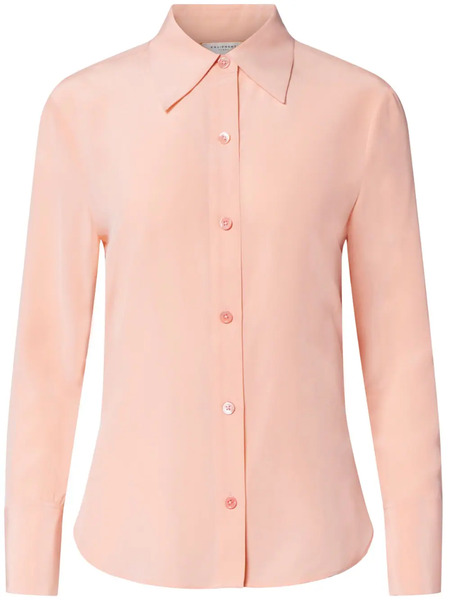  Equipment Leona Button-up Silk Shirt - Pink 
