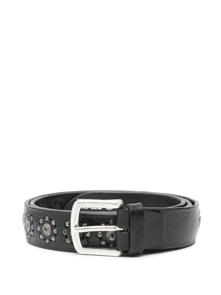 Eraldo Embellished-buckle Belt - Black 