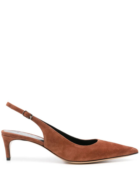  Eraldo Suede Pumps - Brown 