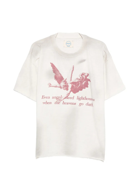  Ercole Studio Graphic-print T-shirt - Neutrals 