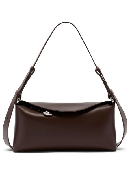  Erdem Bloom Leather Shoulder Bag - Brown 