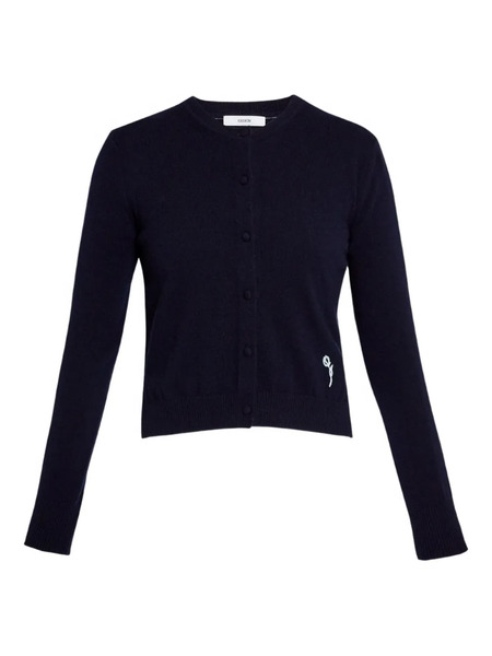  Erdem Crew-neck Cardigan - Blue 