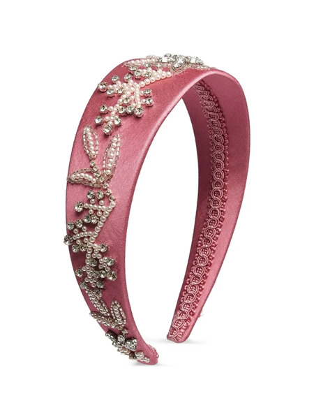  Erdem Embellished Headband - Pink 