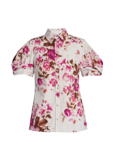  Erdem Floral-pattern Shirt - Neutrals 
