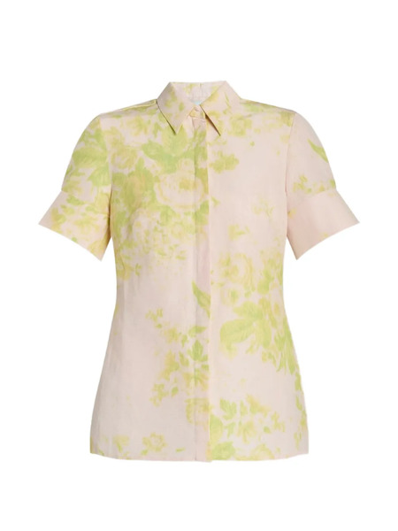  Erdem Floral-print Shirt - Pink 