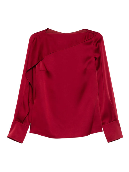  Erdem Long Sleeve Top - Red 