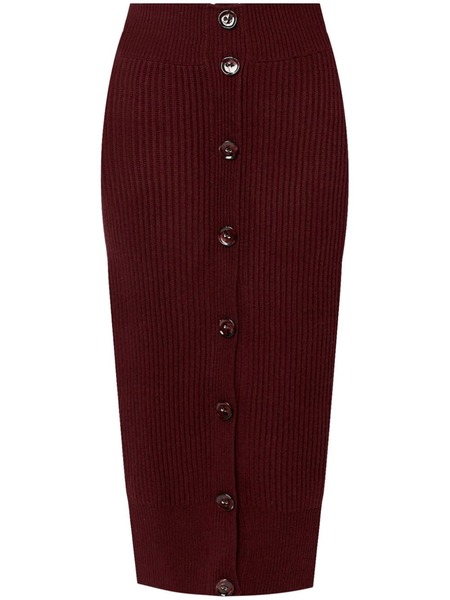  Erdem Pencil Midi Skirt - Red 