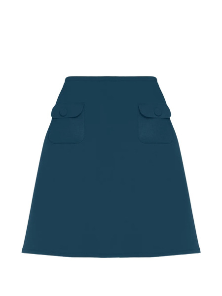  Eres A-line Midi Skirt - Blue 