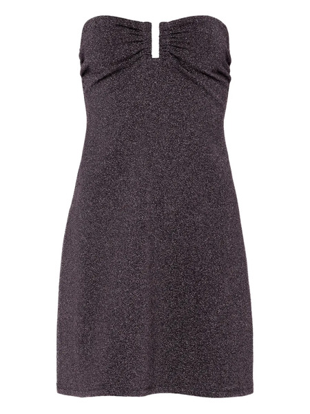  Eres Bronzage Strapless Mini Dress - Metallic 