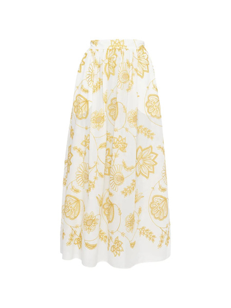  Eres Calie Midi Skirt - White 