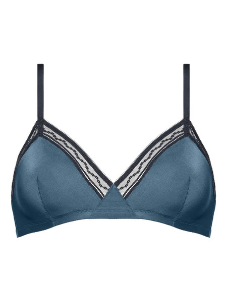  Eres Destin Wireless Triangle Bra - Blue 