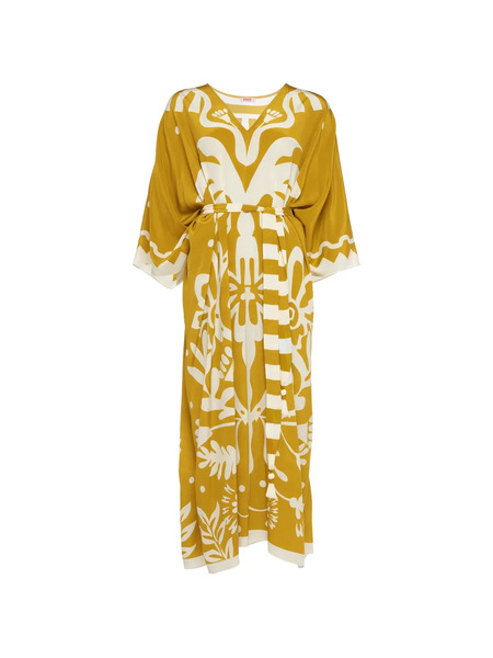  Eres Holi Kaftan Dress - Orange 