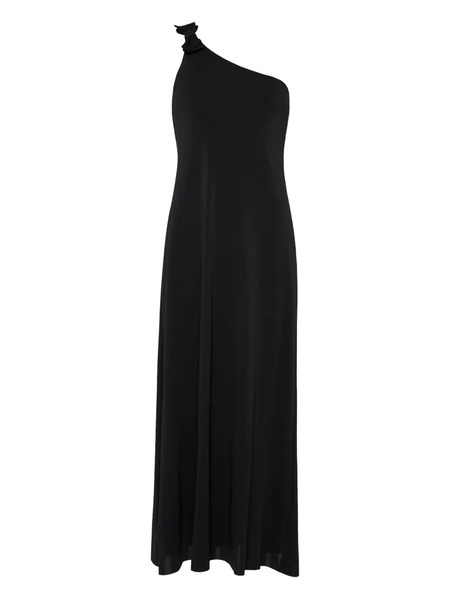  Eres Miss One-shoulder Long Dress - Black 