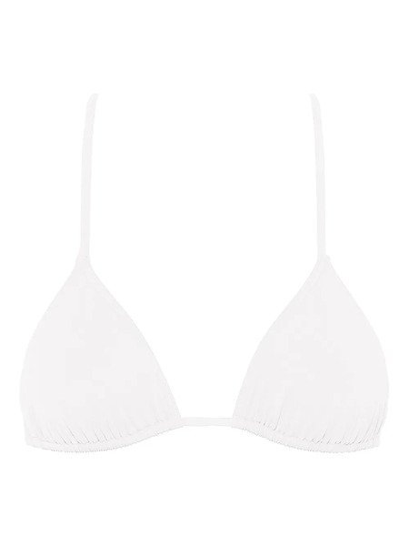 Eres Mouna Triangle Bikini Top - White 