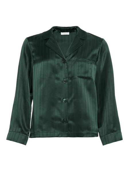  Eres Rare Buttoned Pocket Pajamas Shirt - Green 