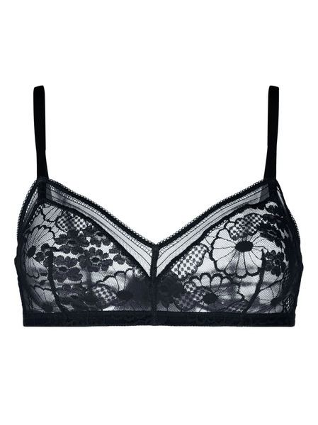  Eres Royal Triangle Lace Bra - Blue 