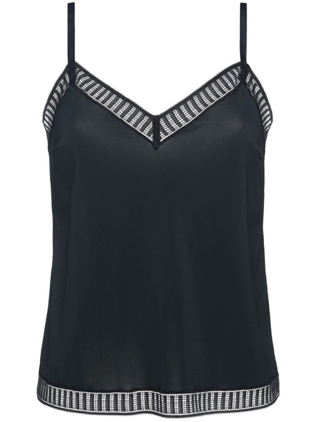  Eres Sandra Graphic V-neck Camisole - Blue 