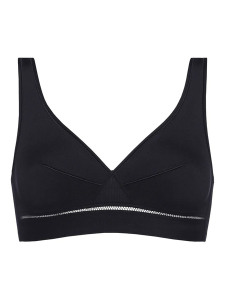  Eres Sasha Crop-top Bra - Black 