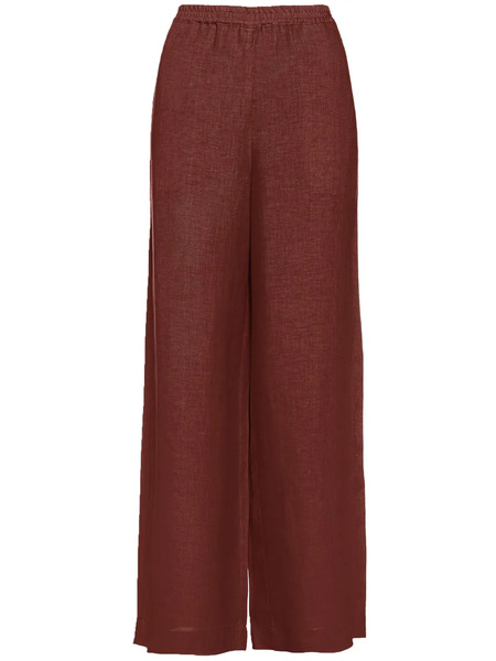  Eres Select Wide-leg Trousers - Brown 