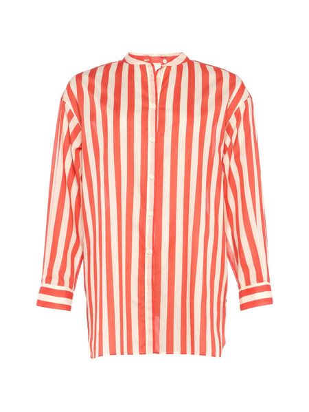  Eres Striped Shirt - Red 