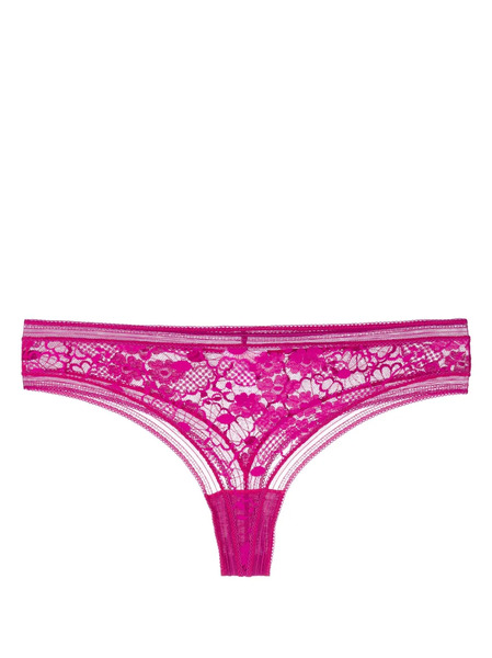  Eres Tisane Lace Tanga Briefs - Pink 