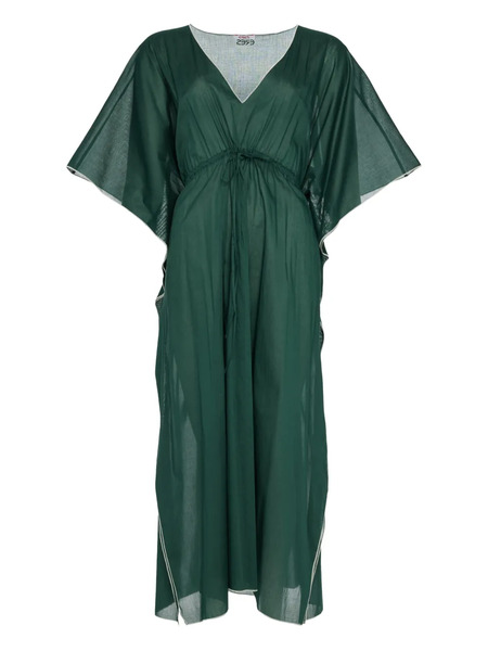  Eres Voilier V-neck Drawstring Dress - Green 