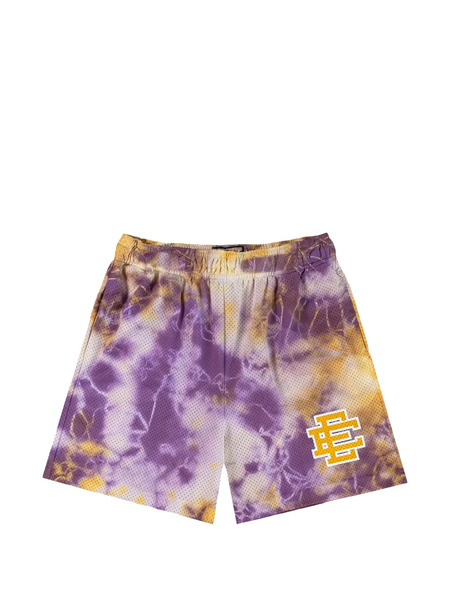  Eric Emanuel Tie-dye Shorts - Purple 
