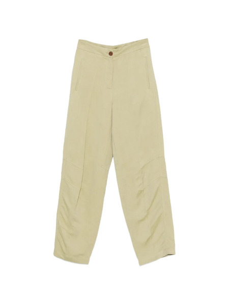  Erika Cavallini Button Detail Trousers - Green 
