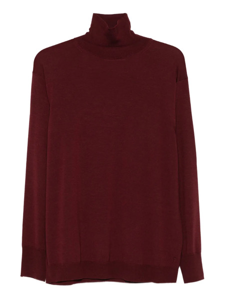  Erika Cavallini Fenice Turtleneck Top - Red 