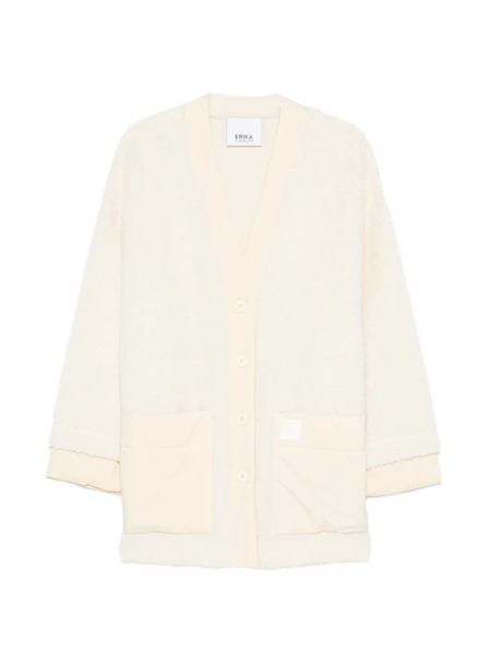  Erika Cavallini Pocket Button Coat - Neutrals 