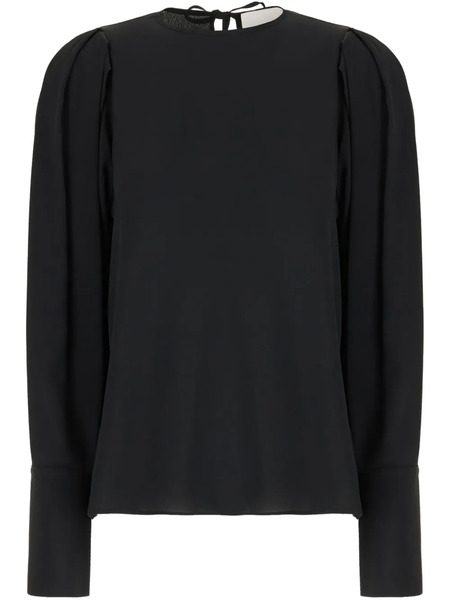  Erika Cavallini Silk Blouse - Black 