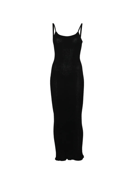  Erika Cavallini Spaghetti-strap Midi Dress - Black 