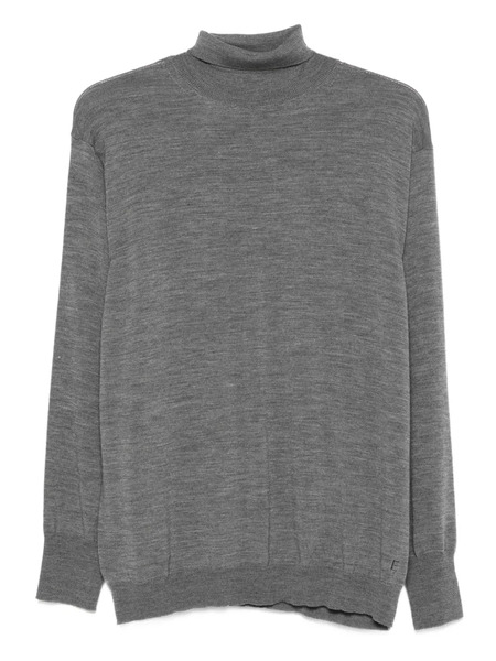  Erika Cavallini Turtleneck Wool Sneakers - Grey 