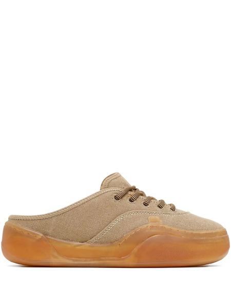  Erl Camino Low Skate Mule Sneakers - Neutrals 