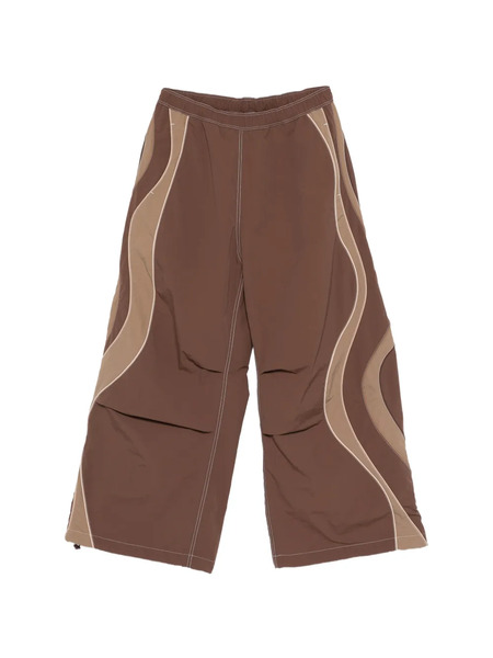  Erl Colourblock Trousers - Brown 