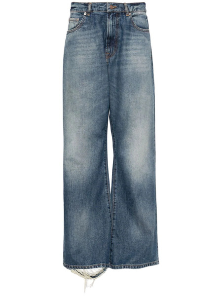  Erl Distressed Jeans - Blue 