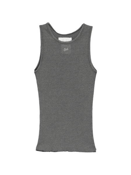  Erl Ribbed Top - Grey 