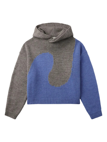  Erl Two-tone Jumper - Grey 