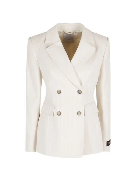  Ermanno Firenze Double-breasted Blazer - Neutrals 