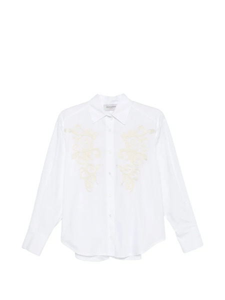  Ermanno Firenze Embroidery Shirt - White 