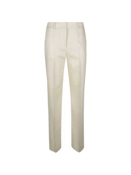  Ermanno Firenze Straight Trousers - White 