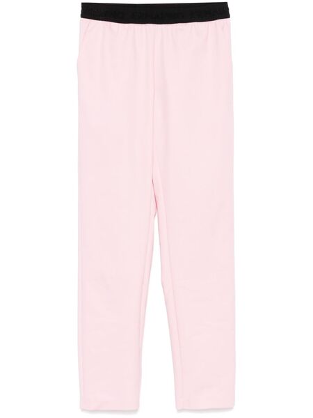  Ermanno Firenze Tapered Trousers - Pink 