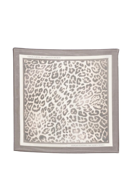  Ermanno Scervino Animal-print Scarf - Neutrals 