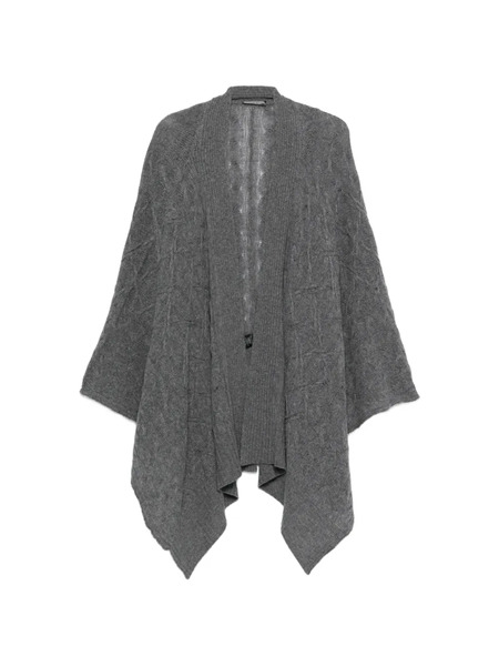  Ermanno Scervino Asymmetric Cardigan - Grey 