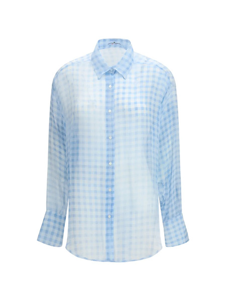  Ermanno Scervino Check-pattern Shirt - Blue 