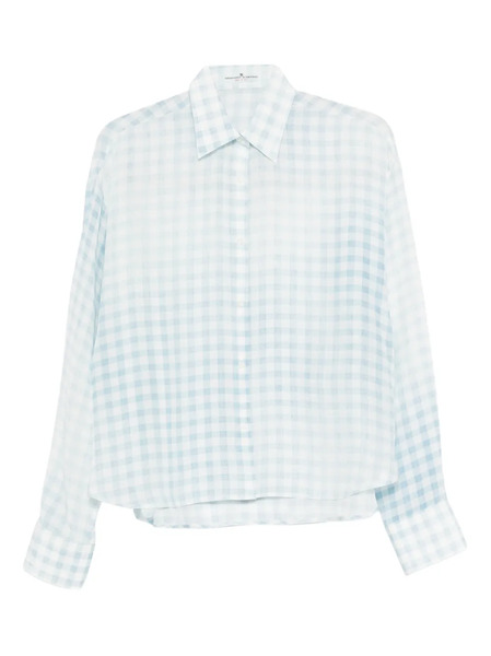  Ermanno Scervino Check Shirt - White 